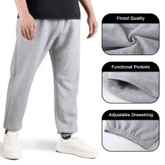 COOPLUS Mens Sweatpants with Pockets Mens Work Pants Athletic Trainning Cargo Pants for Men Size S M L XL XXL