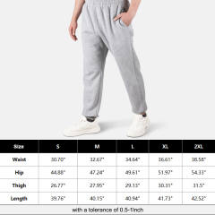 COOPLUS Mens Sweatpants with Pockets Mens Work Pants Athletic Trainning Cargo Pants for Men Size S M L XL XXL
