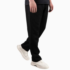 COOPLUS Mens Wide Leg Sweatpants with Pockets Mens Work Pants Track Cargo Pants for Men Size S M L XL XXL