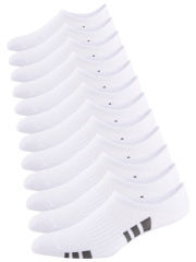 Cooplus 12 Pairs Mens Cotton No Show Socks Mens Lightweight Short Non Slip Invisible Socks