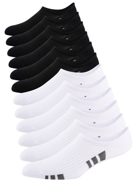 Cooplus 12 Pairs Mens Cotton No Show Socks Mens Lightweight Short Non Slip Invisible Socks