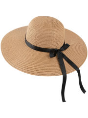 COOPLUS Womens Wide Brim Sun Straw Hat Beach Travel Hat Foldable Packable Floppy Summer Hat for Women