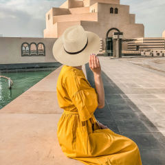 COOPLUS Straw Sun Hat For Women Wide Brim UV Protection Panama Hat for Beach and Travelling