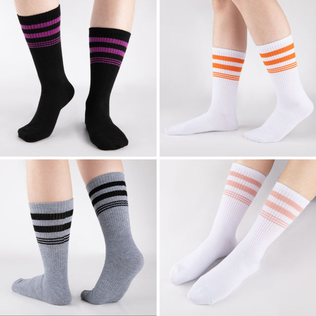 COOPLUS 9 Pairs Womens Lightweight Crew Socks Athletic Moisture Wicking Socks for Women