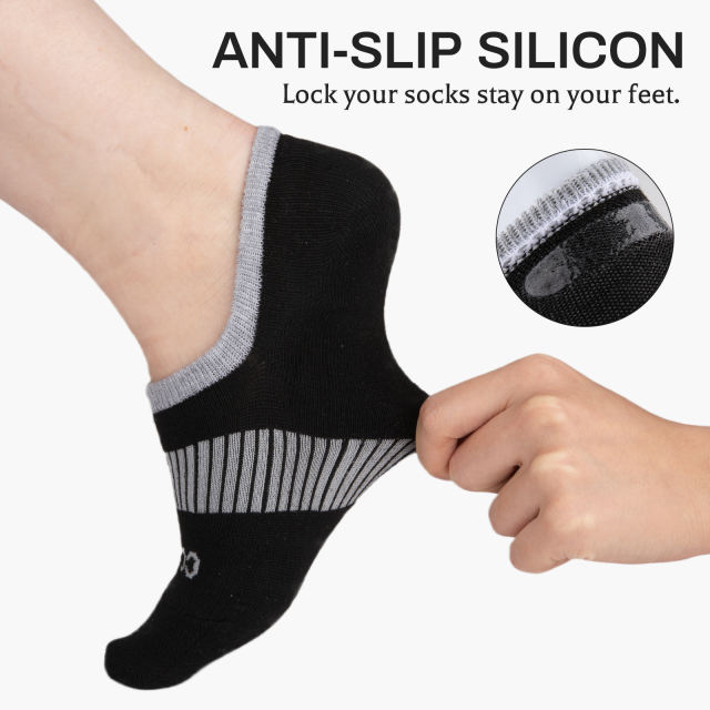 COOPLUS 12 Pairs Womens Lightweight No Show Socks Low Cut Anti-Slid Socks Athletic Hidden Liner Socks for Women