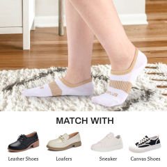 COOPLUS 12 Pairs Womens Lightweight No Show Socks Low Cut Anti-Slid Socks Athletic Hidden Liner Socks for Women