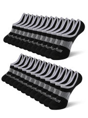 COOPLUS 12 Pairs Womens Lightweight No Show Socks Low Cut Anti-Slid Socks Athletic Hidden Liner Socks for Women