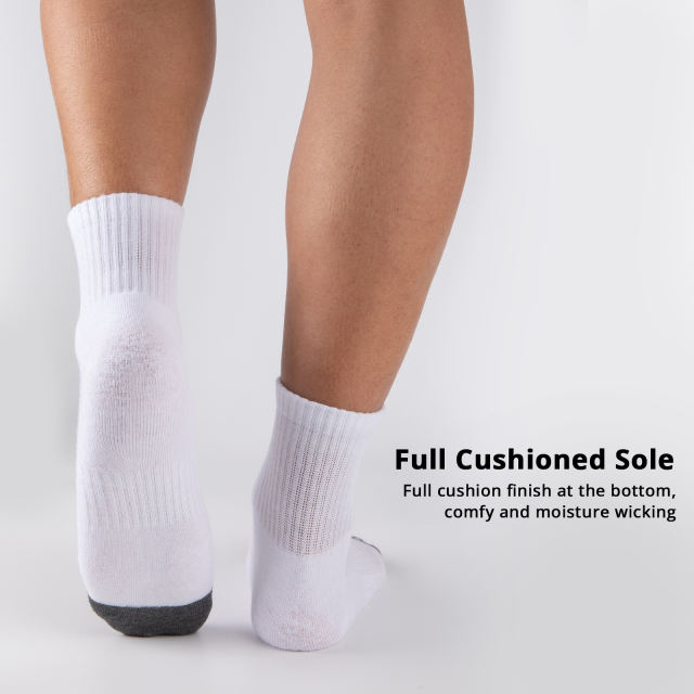 COOPLUS 12 Pack Mens Ankle Socks Low Cut Cushioned Athletic Performance Breathable Socks for Men