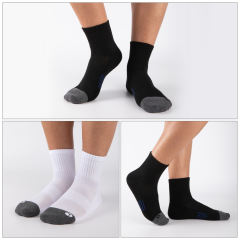 COOPLUS 12 Pack Mens Ankle Socks Low Cut Cushioned Athletic Performance Breathable Socks for Men