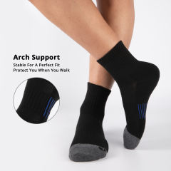 COOPLUS 12 Pack Mens Ankle Socks Low Cut Cushioned Athletic Performance Breathable Socks for Men