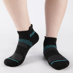 COOPLUS Womens Athletic Ankle Socks Women Cushioned Low Cut Breathable Socks 6 Pairs