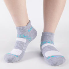 COOPLUS Womens Athletic Ankle Socks Women Cushioned Low Cut Breathable Socks 6 Pairs