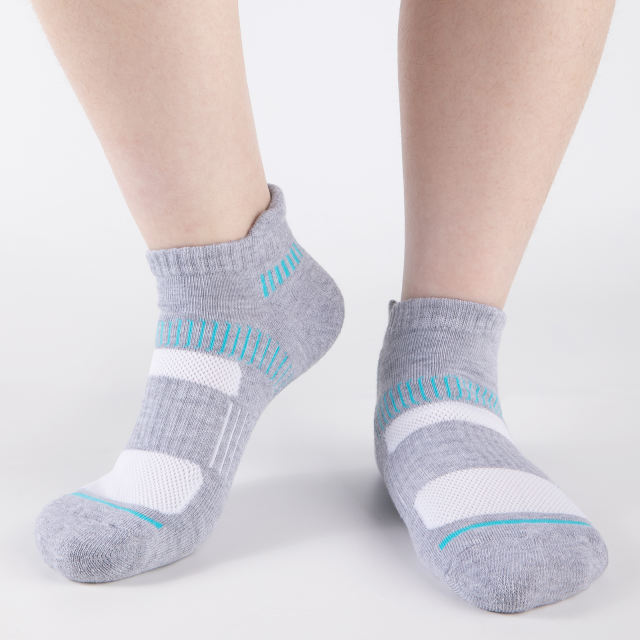 COOPLUS Womens Athletic Ankle Socks Women Cushioned Low Cut Breathable Socks 6 Pairs