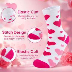 COOPLUS Womens Easter Socks Fun Multi-Colored Egg Pattern Socks for Women Holiday Gifts 5 pairs