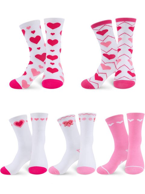 COOPLUS Womens Easter Socks Fun Multi-Colored Egg Pattern Socks for Women Holiday Gifts 5 pairs