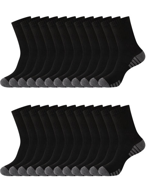 COOPLUS 10Pairs Mens Long Socks Lightweight Crew Hiking Socks