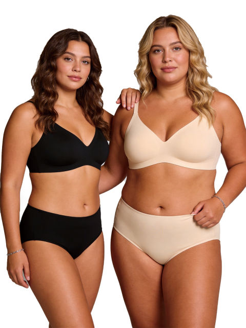 COOPLUS 6-Pack Womens Plus Size Cotton Briefs Soft Stretch Underwear, Breathable & Moisture Wicking,Designed for Curves(XL-4XL) 4.4 stars out of 8 reviews (