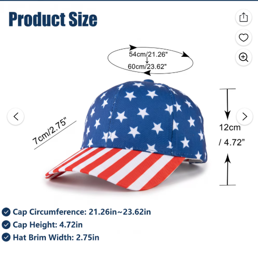 COOPLUS Baseball Cap Comfortable Breathable Adjustable Hat Unisex Outdoor Activities Hat