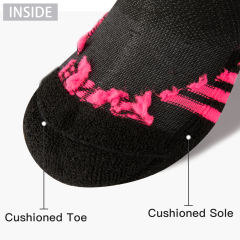 EALLCO Womens Athletic Ankle Socks Women Low Cut Cushioned Socks 7 Pairs