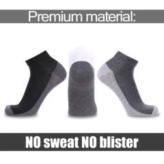 EALLCO 10 Pairs Mens Athletic Low Cut Socks Men Ankle Cushioned Socks