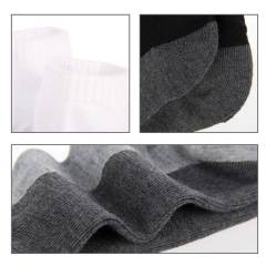 EALLCO 10 Pairs Mens Athletic Low Cut Socks Men Ankle Cushioned Socks