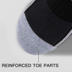 EALLCO Mens Ankle Socks Low Cut Cushioned Socks for Men Work Socks 6 Pairs