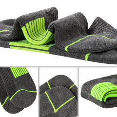EALLCO Mens Ankle Socks Low Cut Socks Cushioned Athletic Running Socks for Men 6 Pairs