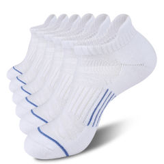 EALLCO Mens Ankle Socks Low Cut Cushioned Socks for Men Breathable 6 Pairs