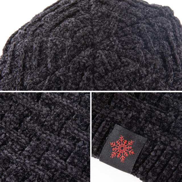 EALLCO Slouchy Beanie Winter Hats for Men and Women Warm Windproof Fleece Lined Knitted Skull Cap