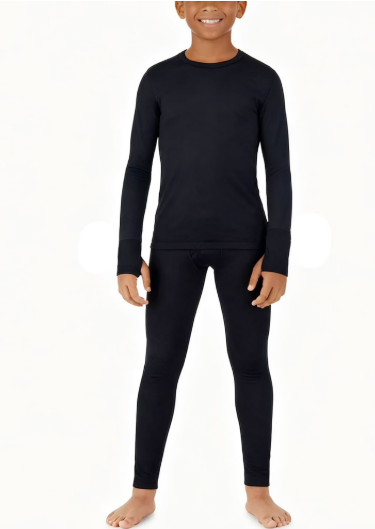 EALLCO Boys Thermal Underwear Soft Comfortable Thermal