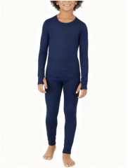 EALLCO Boys Thermal Underwear Soft Comfortable Thermal