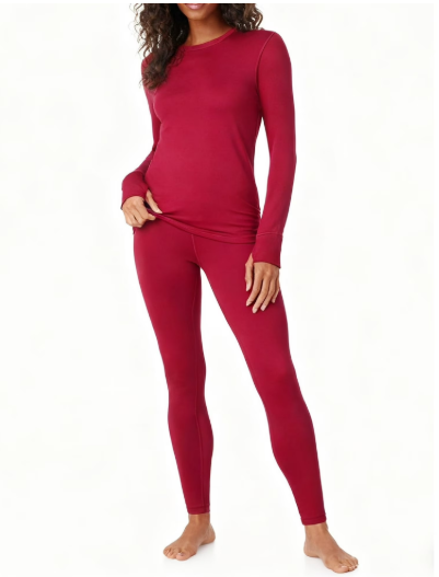 EALLCO Womens Winter Thermal Warm Soft Comfortable Suit Women's Sets M/L/XL