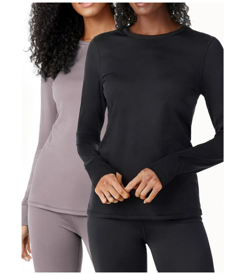 EALLCO Womens Winter Thermal Warm Soft Comfortable Women's Top M/L/XL