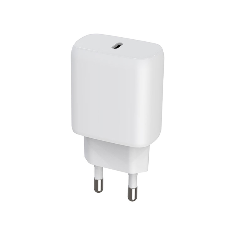 Zonhope EU US KR Plug 25W Type-C Single Port PD Wall Charger