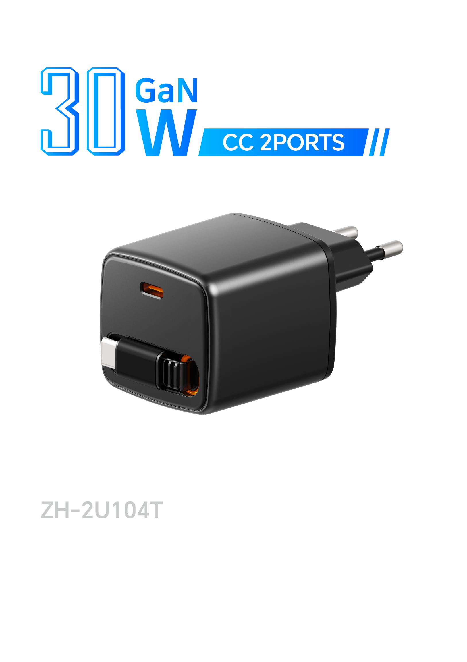 GaN Retractable Charger Series