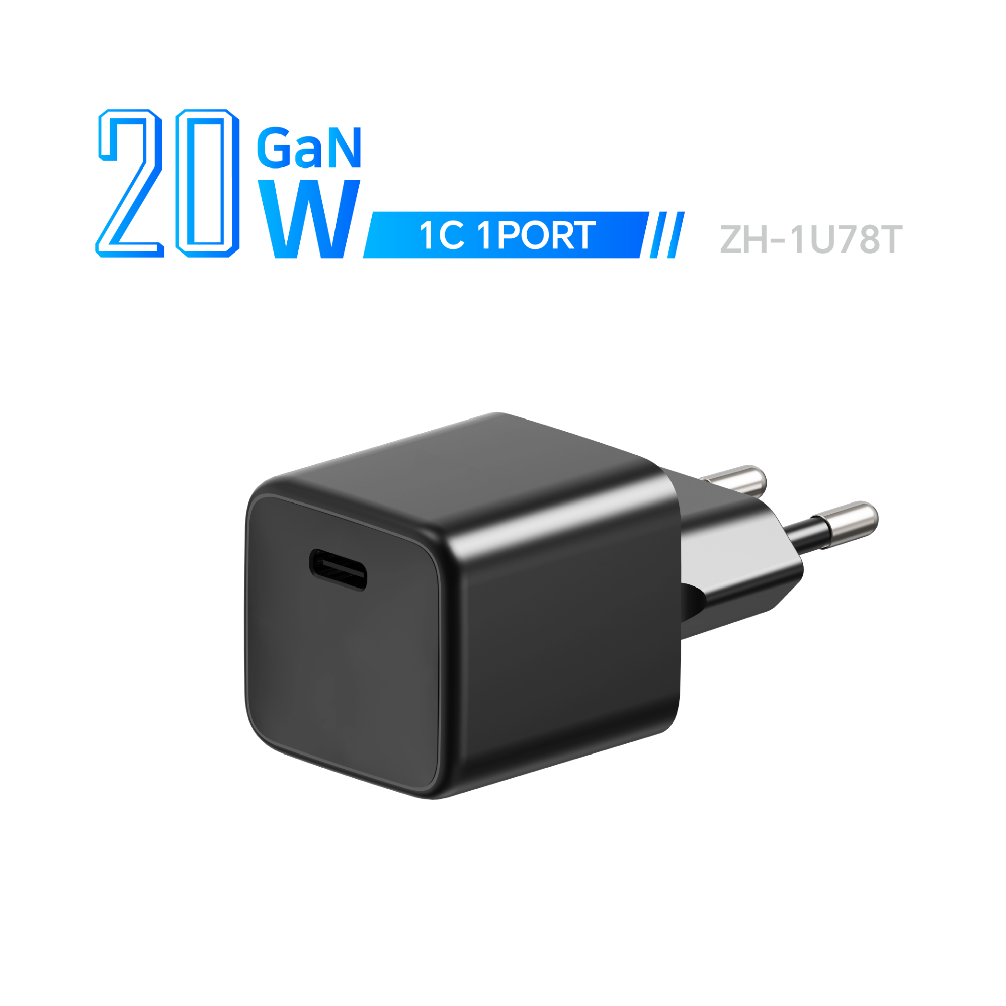 Zonhope GaN New Mini Series 20W 1C Fast Charger