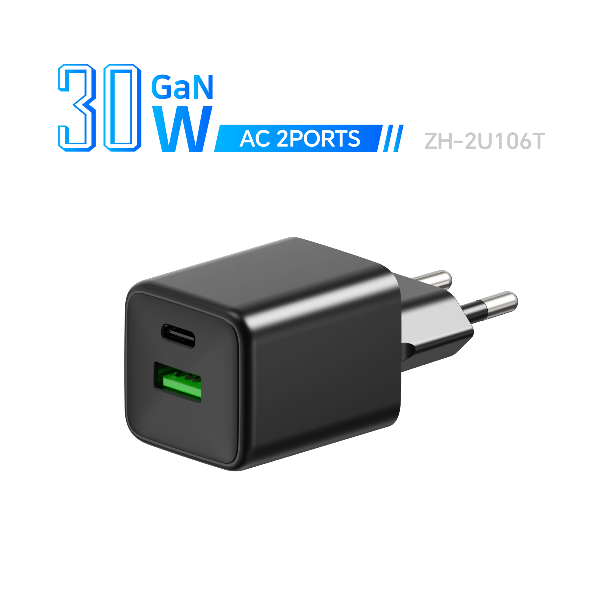 Zonhope GaN New Mini Series 30W AC Fast Charger