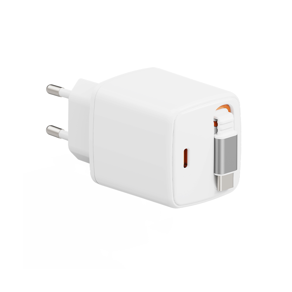Zonhope GaN Retractable Charger Series 30W CC Fast Charger