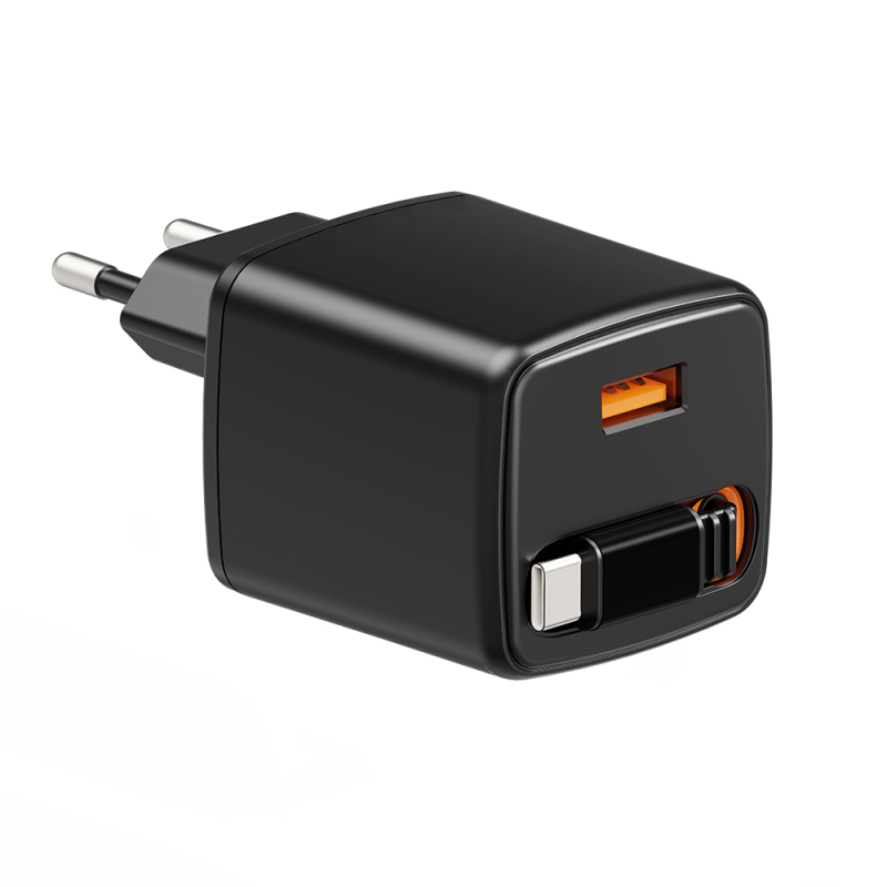 Zonhope GaN Retractable Charger Series 45W AC Fast Charger