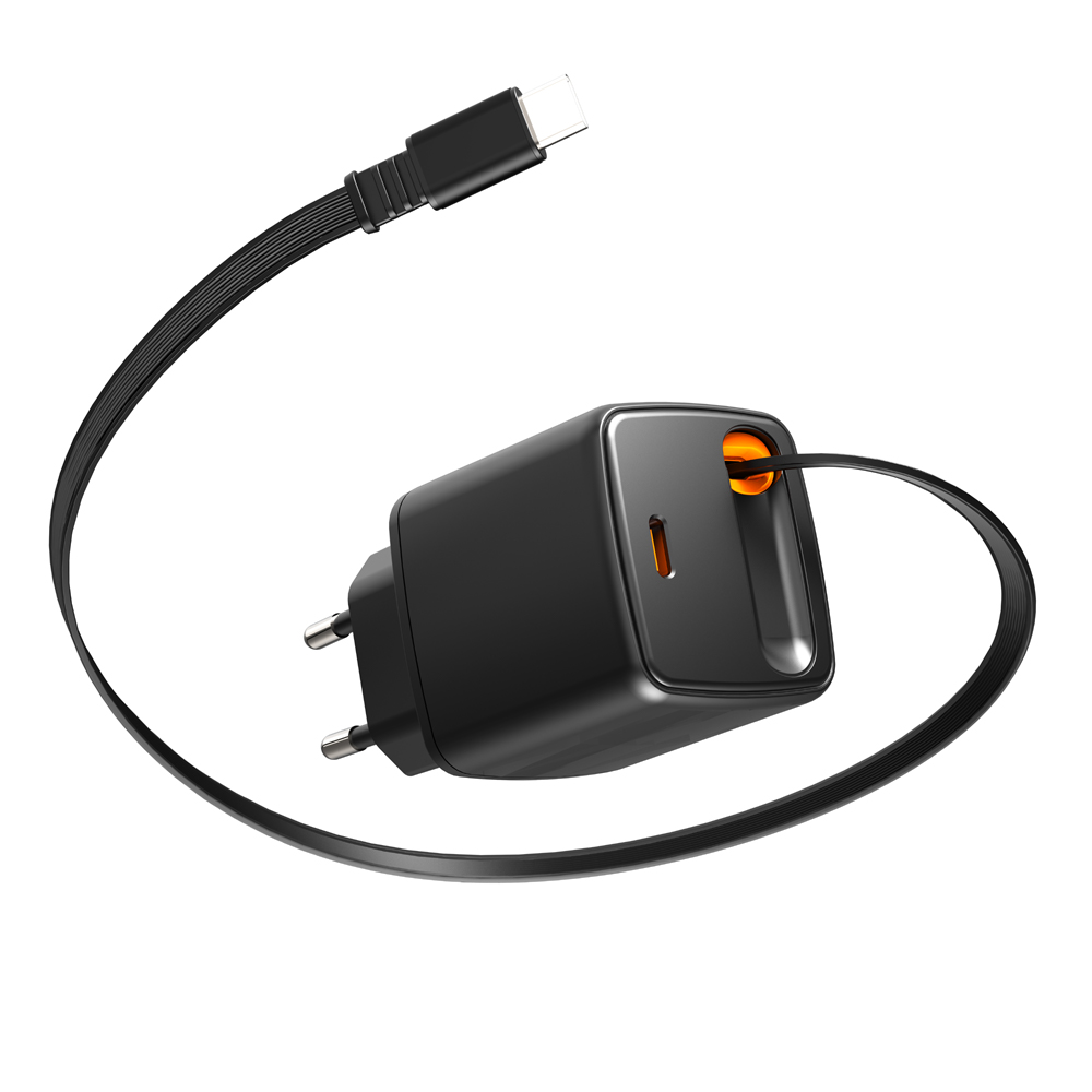 Zonhope GaN Retractable Charger Series 30W CC Fast Charger