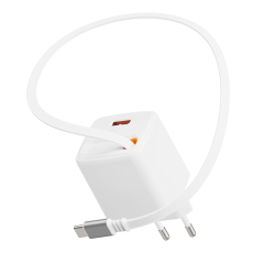 Zonhope GaN Retractable Charger Series 30W AC Fast Charger