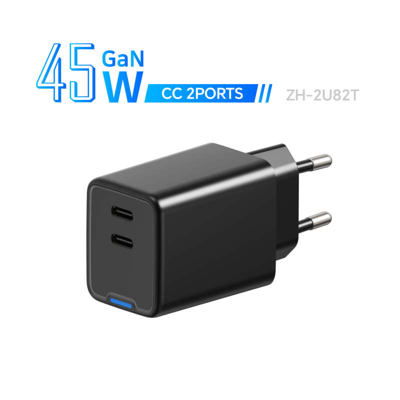 Zonhope GaN Mini LED Series 45W CC Fast Charger
