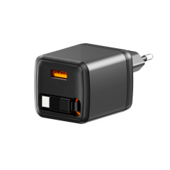 Zonhope GaN Retractable Charger Series 20W AC Fast Charger