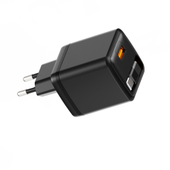 Zonhope GaN Retractable Charger Series 20W AC Fast Charger