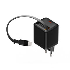 Zonhope GaN Retractable Charger Series 20W CC Fast Charger