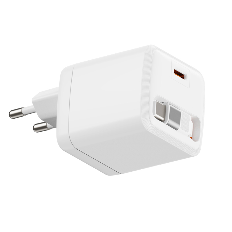 Zonhope GaN Retractable Charger Series 20W CC Fast Charger