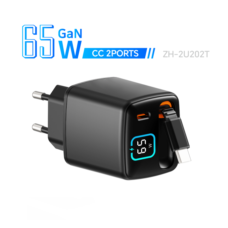 TFT Charger Series 65W CC Retractable