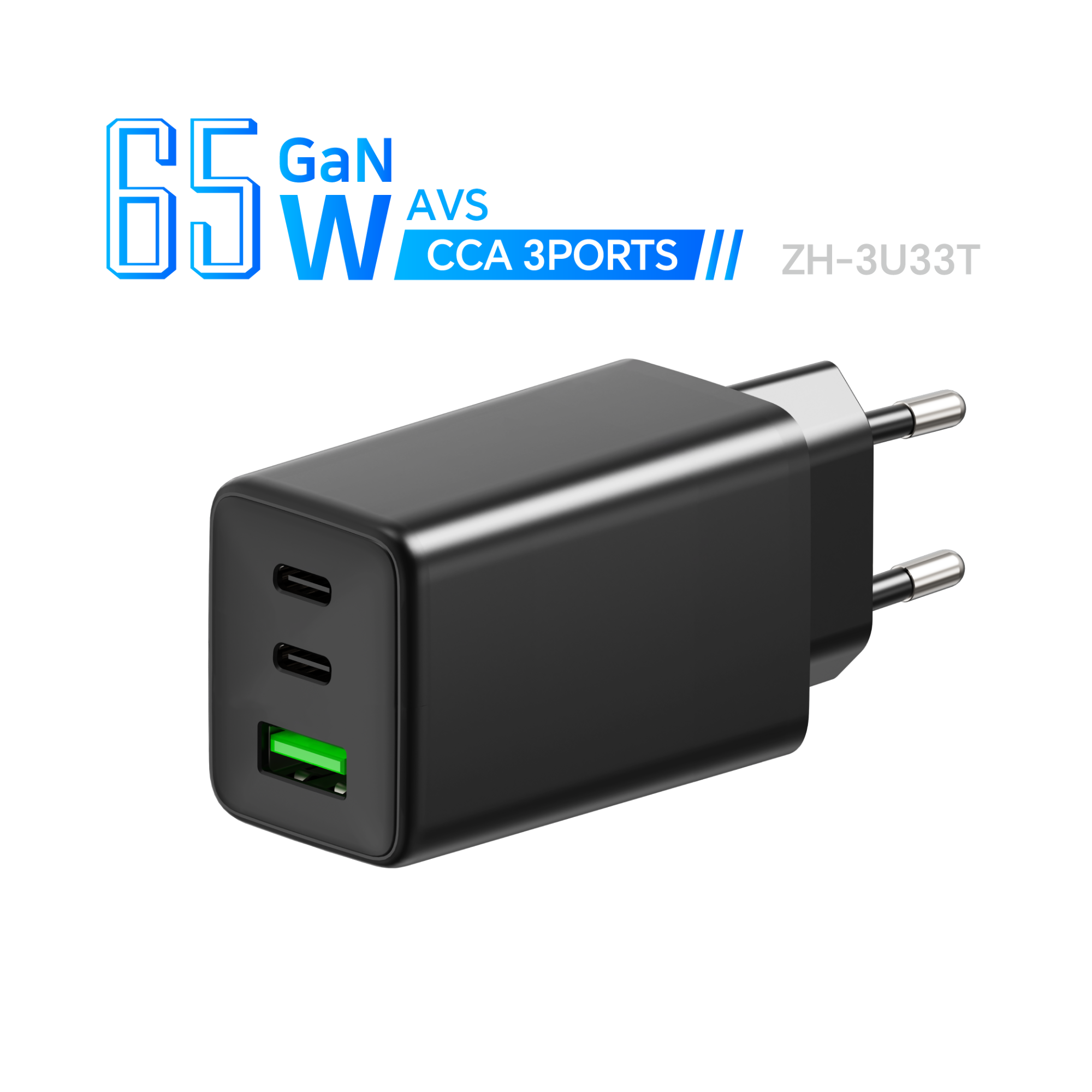 Zonhope New GaNIll Super Mini Series 65W CCA Fast Charger AVS