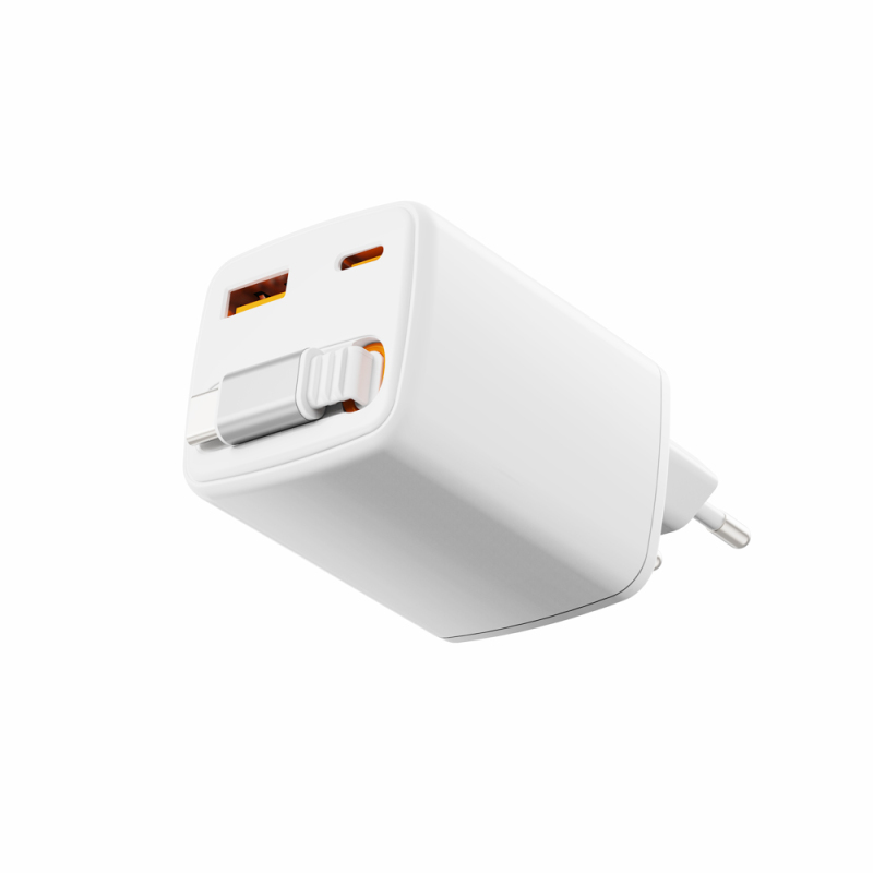 Zonhope GaN Retractable Charger Series 65W CCA Fast Charger