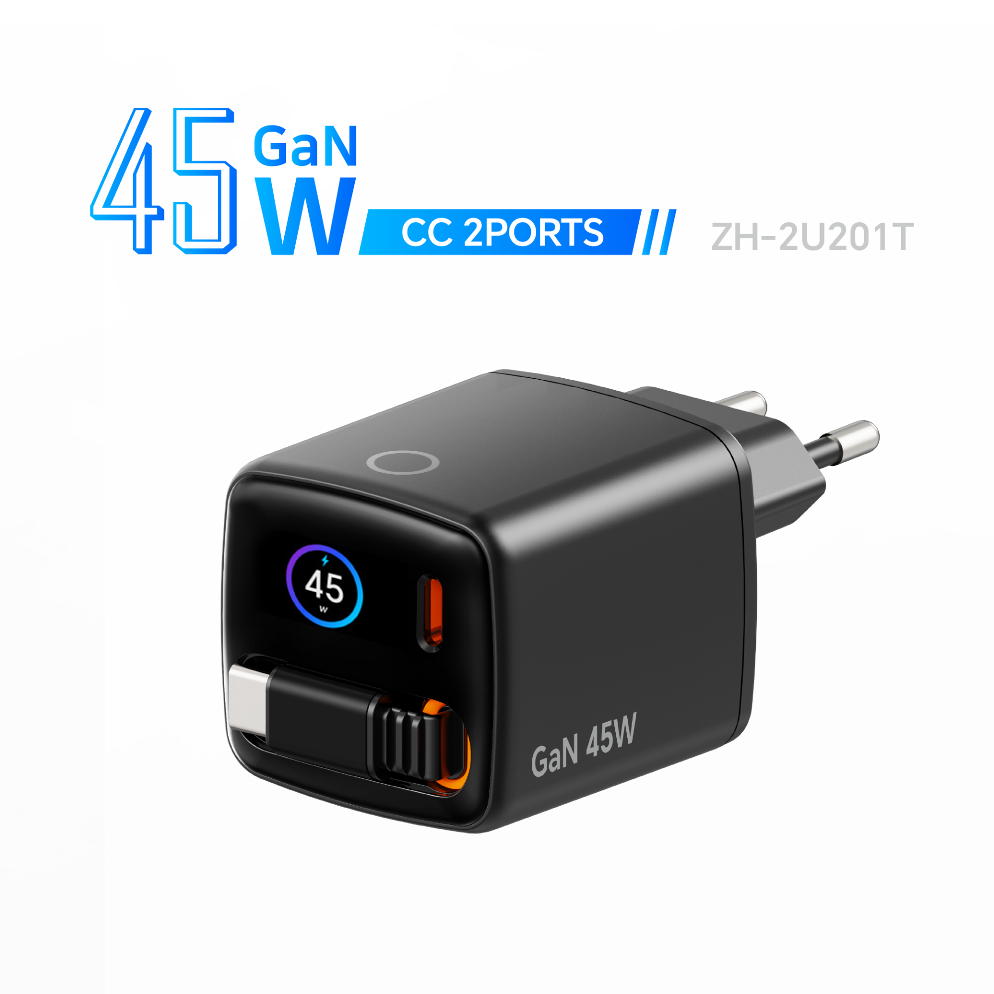 TFT Charger Series 45W CC Retractable